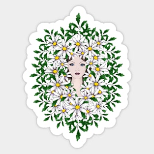 Crown Of Daisies Sticker